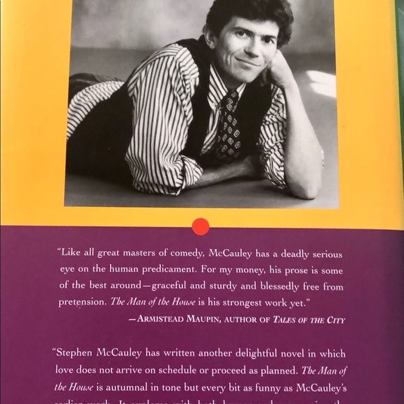 Stephen Mc Cauley The Man of the House Signed Book - Picture 3 of 3